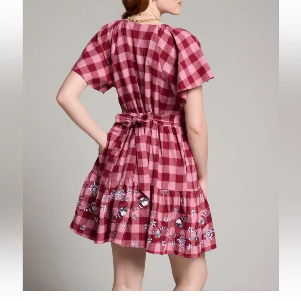 Peanuts snoopy snowflake dress - Picture 3 of 8